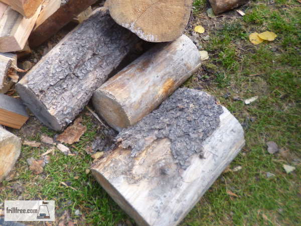 Pine blocks from beetle killed trees